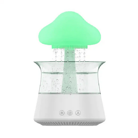 Cloud And Raindrop Humidifier Colorful Mushroom Forest Aromatherapy